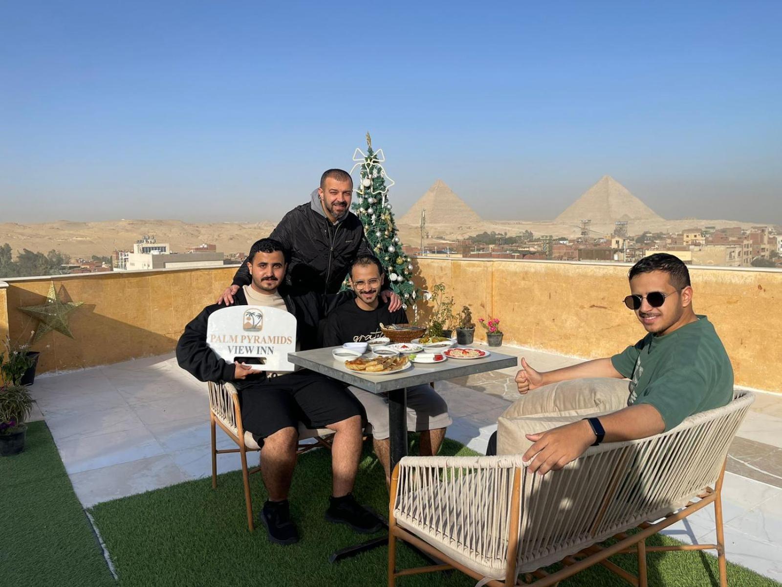 Palm Pyramids View Hotel Kafrat al Jabal Экстерьер фото