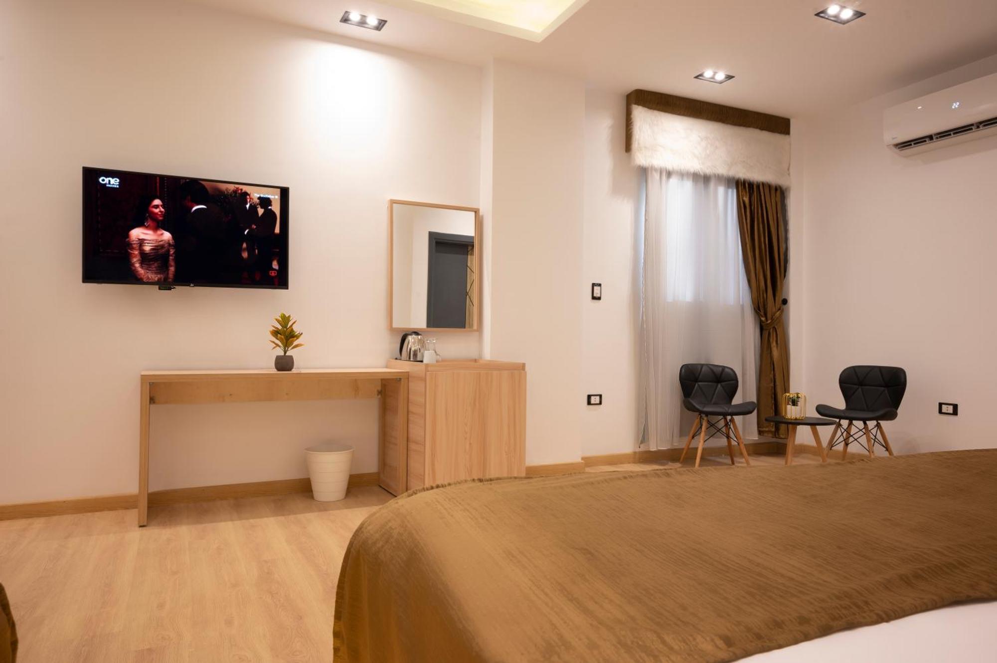 Palm Pyramids View Hotel Kafrat al Jabal Номер фото