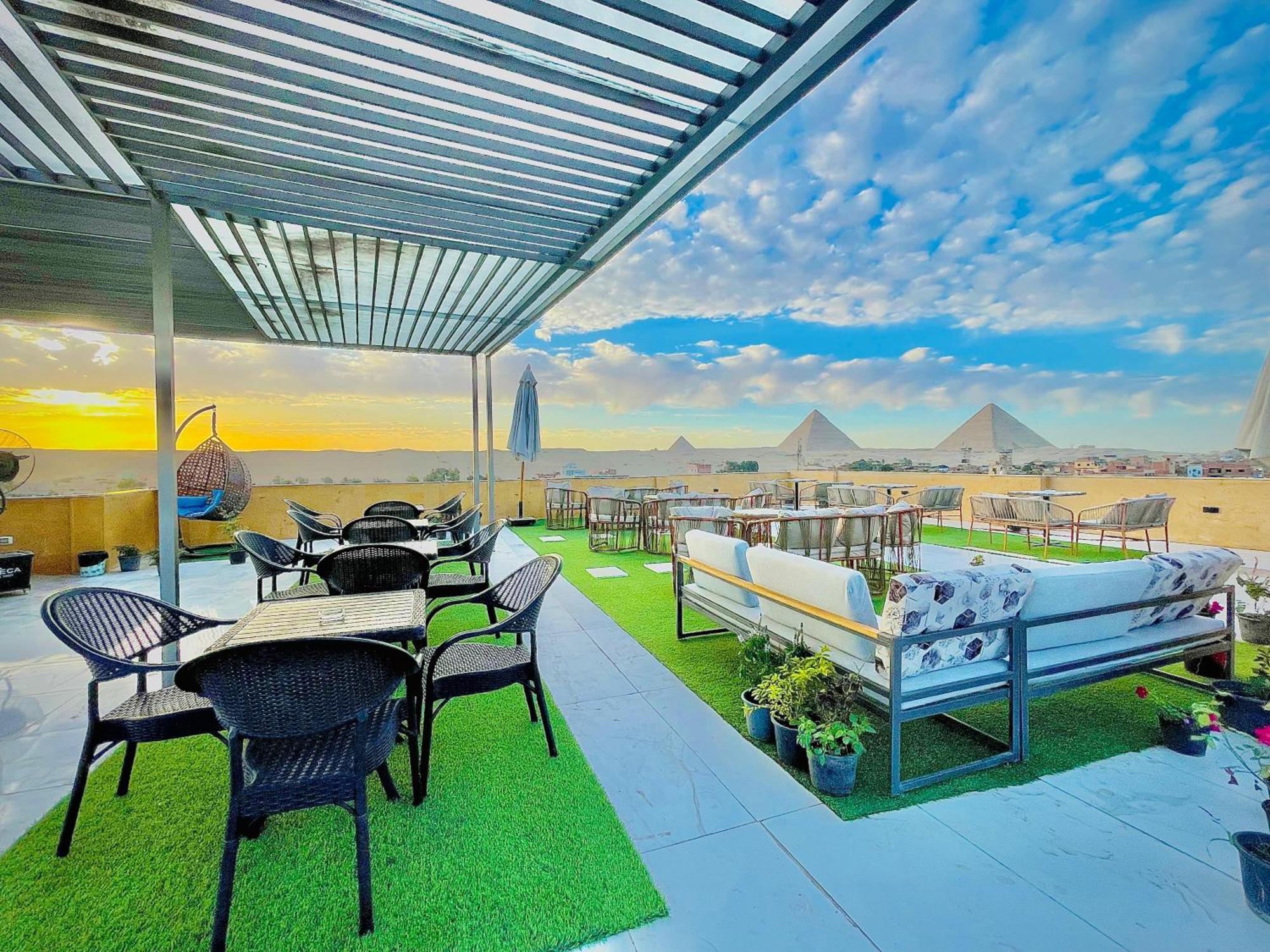 Palm Pyramids View Hotel Kafrat al Jabal Экстерьер фото
